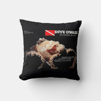 Coussin Scorpène sur l'éponge