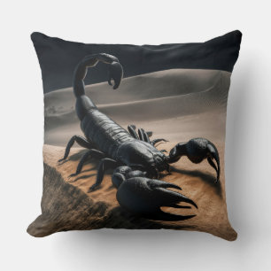 Coussin Scorpio noir