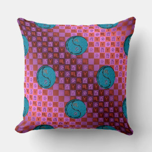 Coussin Scorpion & Coq d'Eau