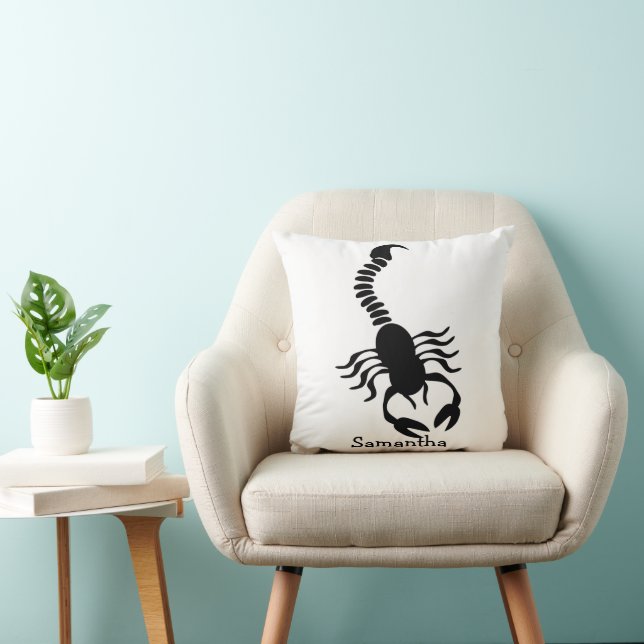 Coussin Scorpion Design Personalised (Chaise)