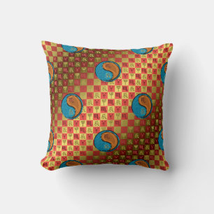 Coussin Scorpion & Dragon de Bois
