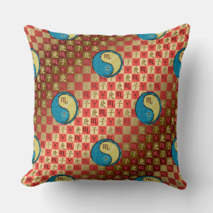 Coussin Scorpion & Rat Métal