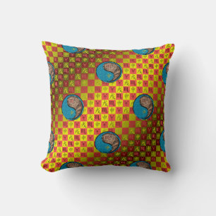 Coussin Scorpion & Singe de Terre
