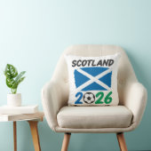 Coussin Scotland 2026 Soccer Fan Design / Saltire and Foot (Chaise)