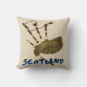 Coussin Scotland Bagpipes