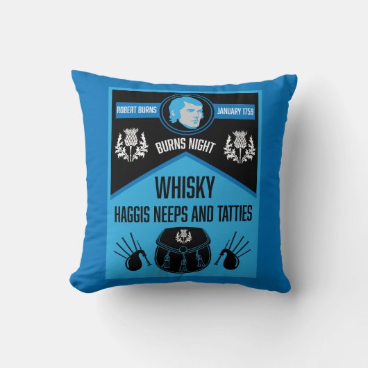 Coussin Scottish Burns Night Super (Recto)