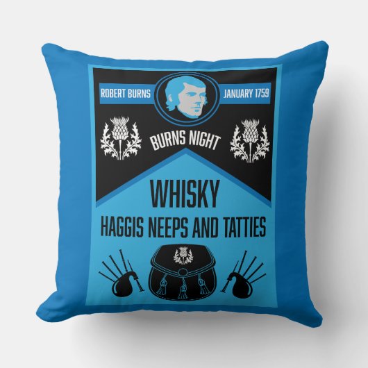 Coussin Scottish Burns Night Super (Recto)