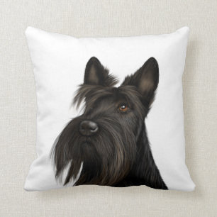 Coussin Scottish Terrier (Scotty Dog)