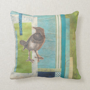 Coussin Scrapbook Avian I