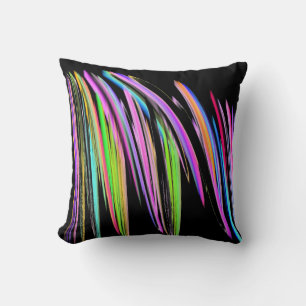 Coussin Scribble arc-en-ciel