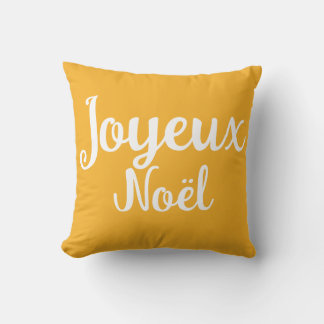 Coussin Script Merry Christmas