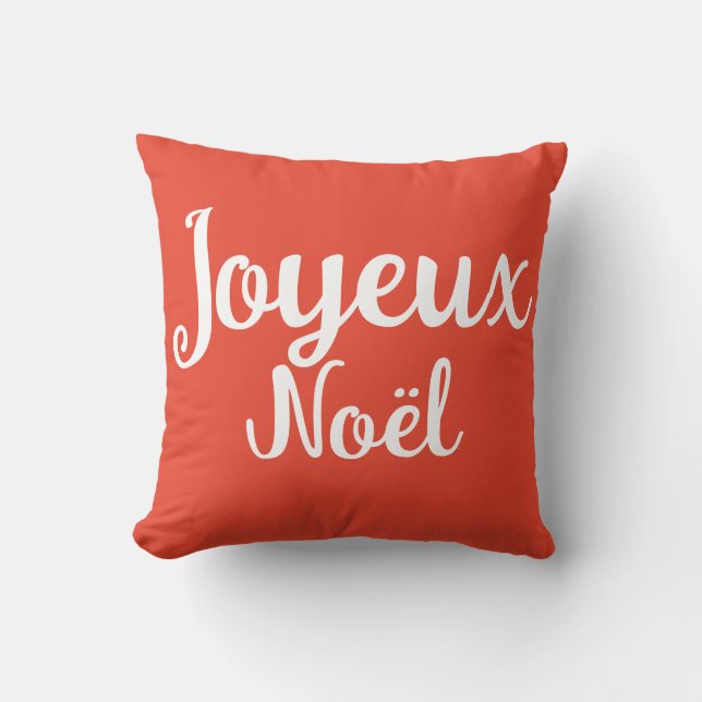 Coussin Script  Merry Christmas  (Recto)