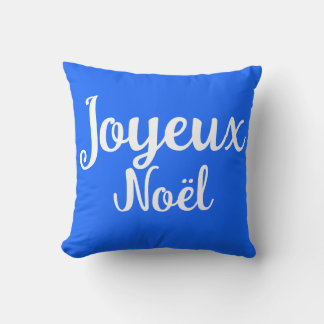 Coussin Script  Merry Christmas 