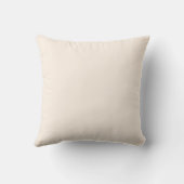 Coussin Script moderne avec peur et merveilleusement fait  (Verso)