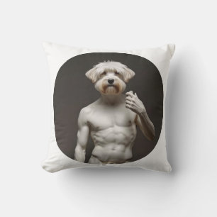 Coussin Sculpture en marbre de la Renaissance maltaise