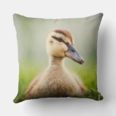 Coussin Se pencher de Mallard de bébé (Verso)