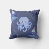 Coussin Sea Animal Square  Pillow (Verso)
