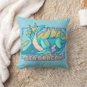 Coussin Sea Dragon, Pixel Art, pixel (Couverture)