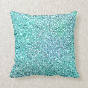 Coussin Sea Ocean Blue Marine Aqua Turquoise Mint