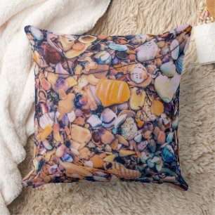 Coussin Sea Shells et Pebbles