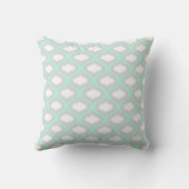 Coussin Seafoam & Shades Grey Tile Waves (Verso)