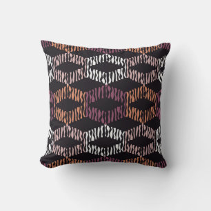 Coussin Seamless abstract geometric pattern. Strips. Mosai