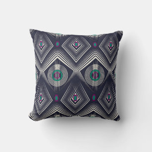 Coussin Seamless antique patent par ordre. Styli géometric