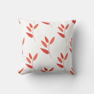Coussin seamless botanical  simple pattern  with bright pl
