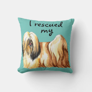 Coussin Secourir Lhasa Apso