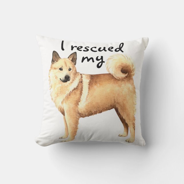 Coussin Secourir Norwegian Buhund (Recto)