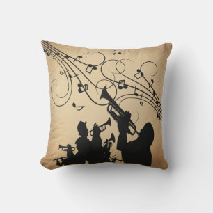 Coussin Section de trompettes Musique rustique