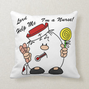 Coussin Seigneur Help Me I suis une infirmière