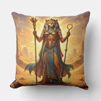Coussin Sekhmet – Déesse de guerre à tête de lion´3