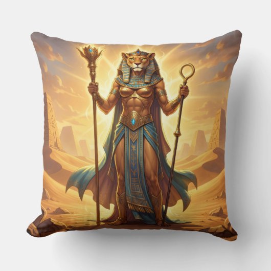 Coussin Sekhmet – Lion-Headed War Goddess´3 (Recto)