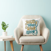 Coussin Semaine de la infirmière heureuse 2026 Stethoscope (Chaise)
