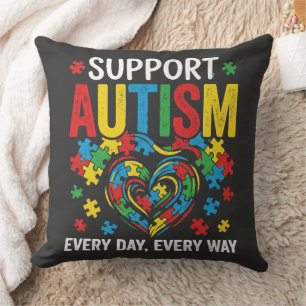 Coussin Sensibilisation à l'autisme