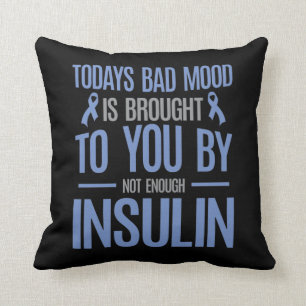 Coussin Sensibilisation au diabète Insuline Guerrier Diab