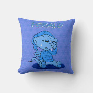 Coussin Sentiment Féral Bleu