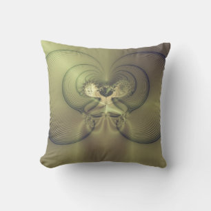 Coussin Sentiment métallique