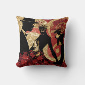 Coussin Sérenade Jazz Abstraite (Recto)