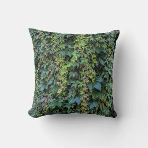 Coussin Serene Green Ivy Wall Suspendre Vins Plantes Feuil