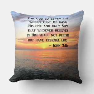 COUSSIN SERENE SLEVER JOHN 3:16 PHOTO DESIGN