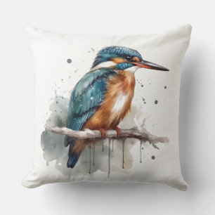 Coussin Sérénité du martin-pêcheur