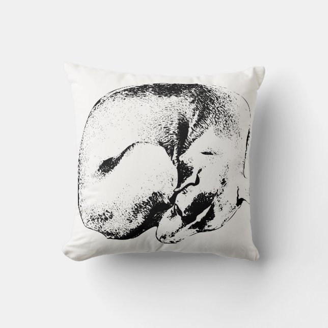 Coussin Sérénité en courbe (Recto)