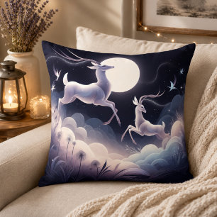 Coussin Sérénité en mouvement Inspiré de l'antilope
