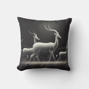 Coussin Sérénité en mouvement Inspiré par l'antilope