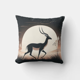 Coussin Sérénité en mouvement Inspiré par l'antilope