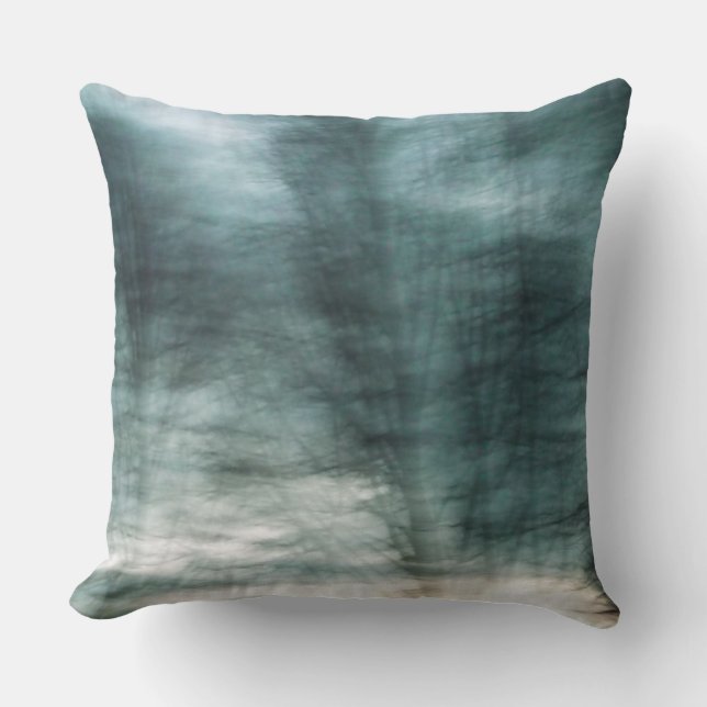 Coussin Série 2 d'Abstraits d'Arbres Étonnants (Recto)