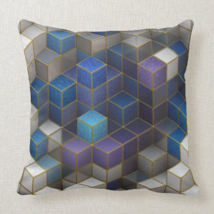 Coussin Série abstraite 12.