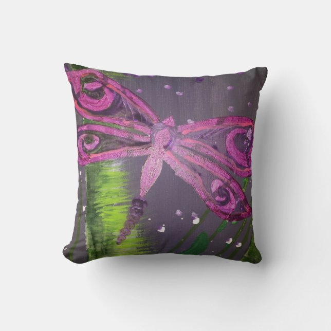 Coussin Série de libellules (Recto)